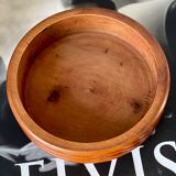 Turned wooden box