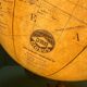 Vintage 1960s German glass globe lamp by JRO Globus Munchen