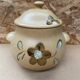 Old sarreguemines soup tureen nadege model ceramic beige vintage