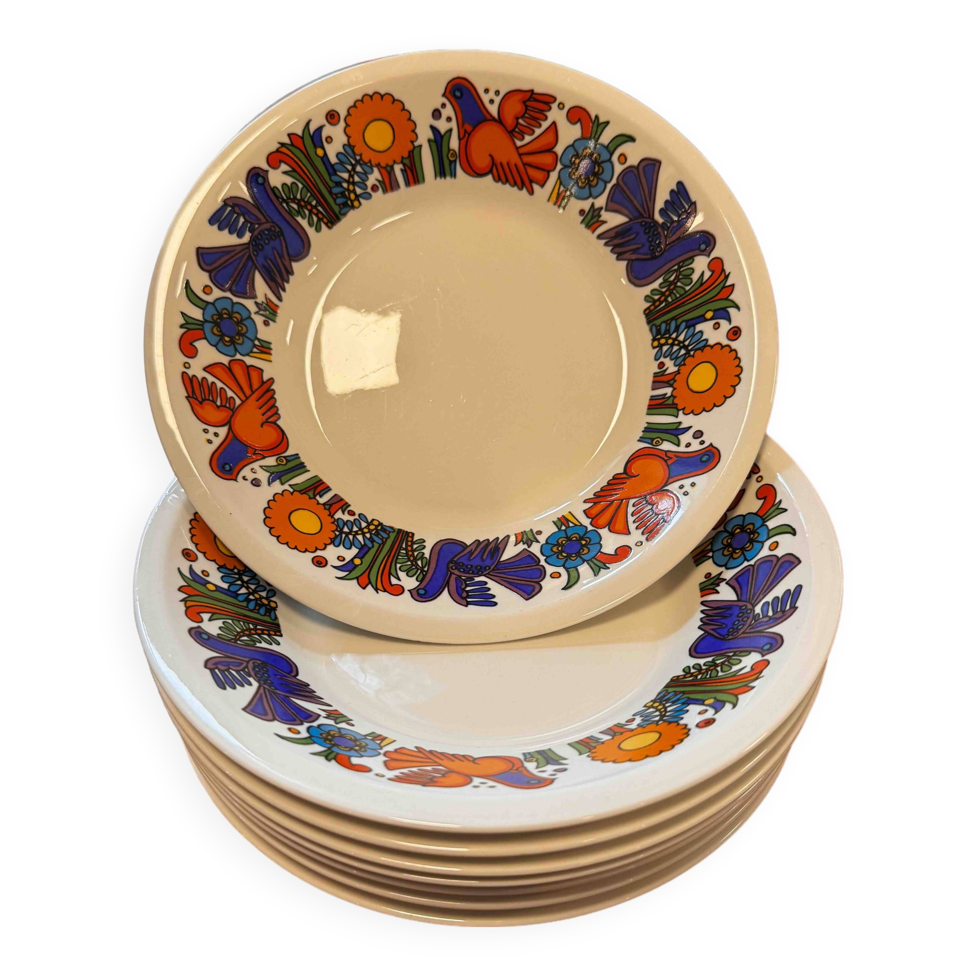 Assiettes acapulco