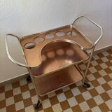 Kaymet copper and silver trolley from the 50s
