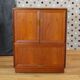 Scandinavian TV cabinet Scandinavian vintage teak 1970
