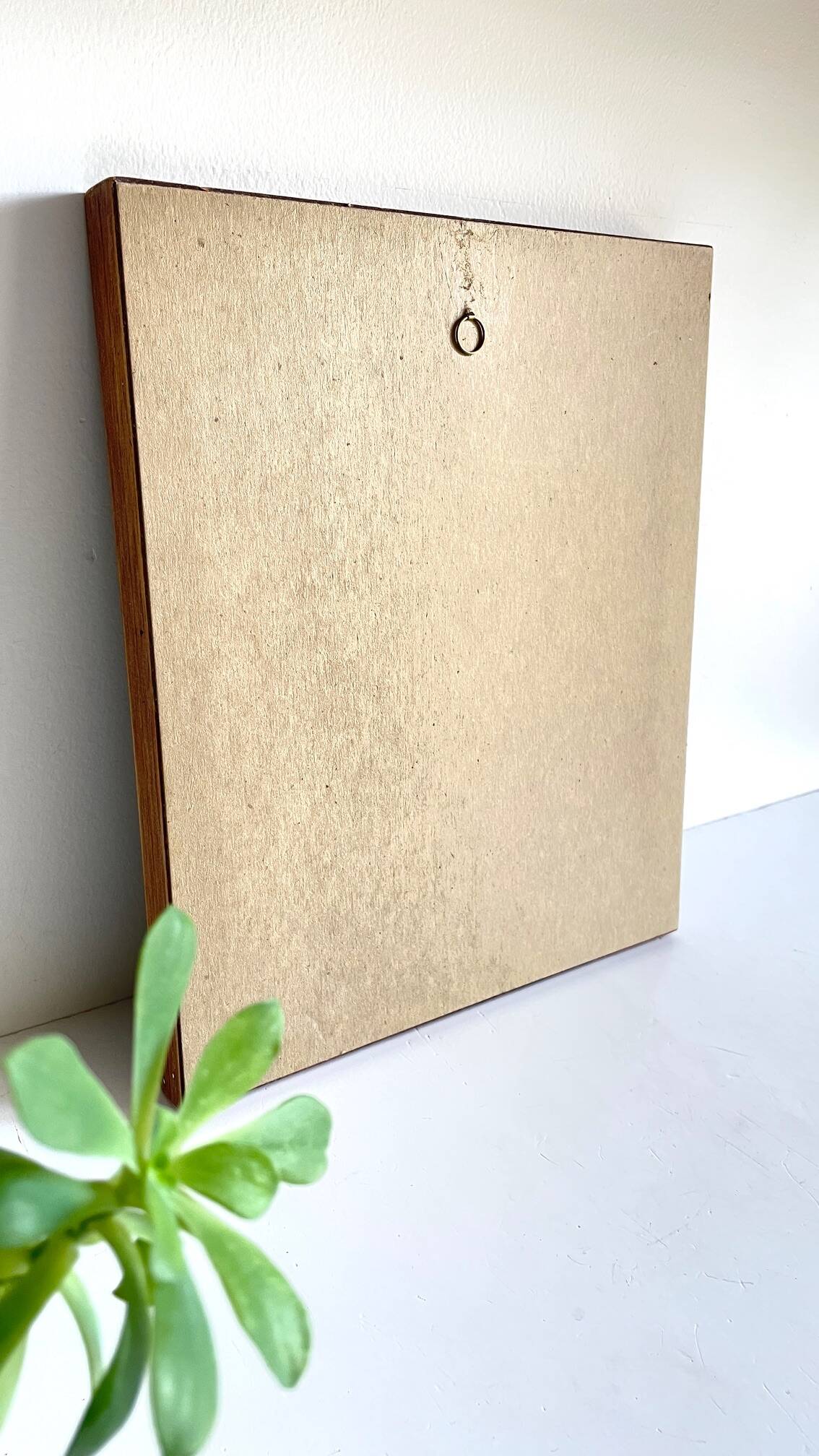 TABLEAU Vintage Bouquet aux ANEMONES