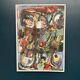 Original Swedish Oil on Canvas – “Abstract Composition” by Valter Gibson – Dated 1965 – Vintage & Framed