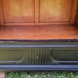 Dressmaker's cabinet with beveled triptych mirrors. (Mirror cabinet)