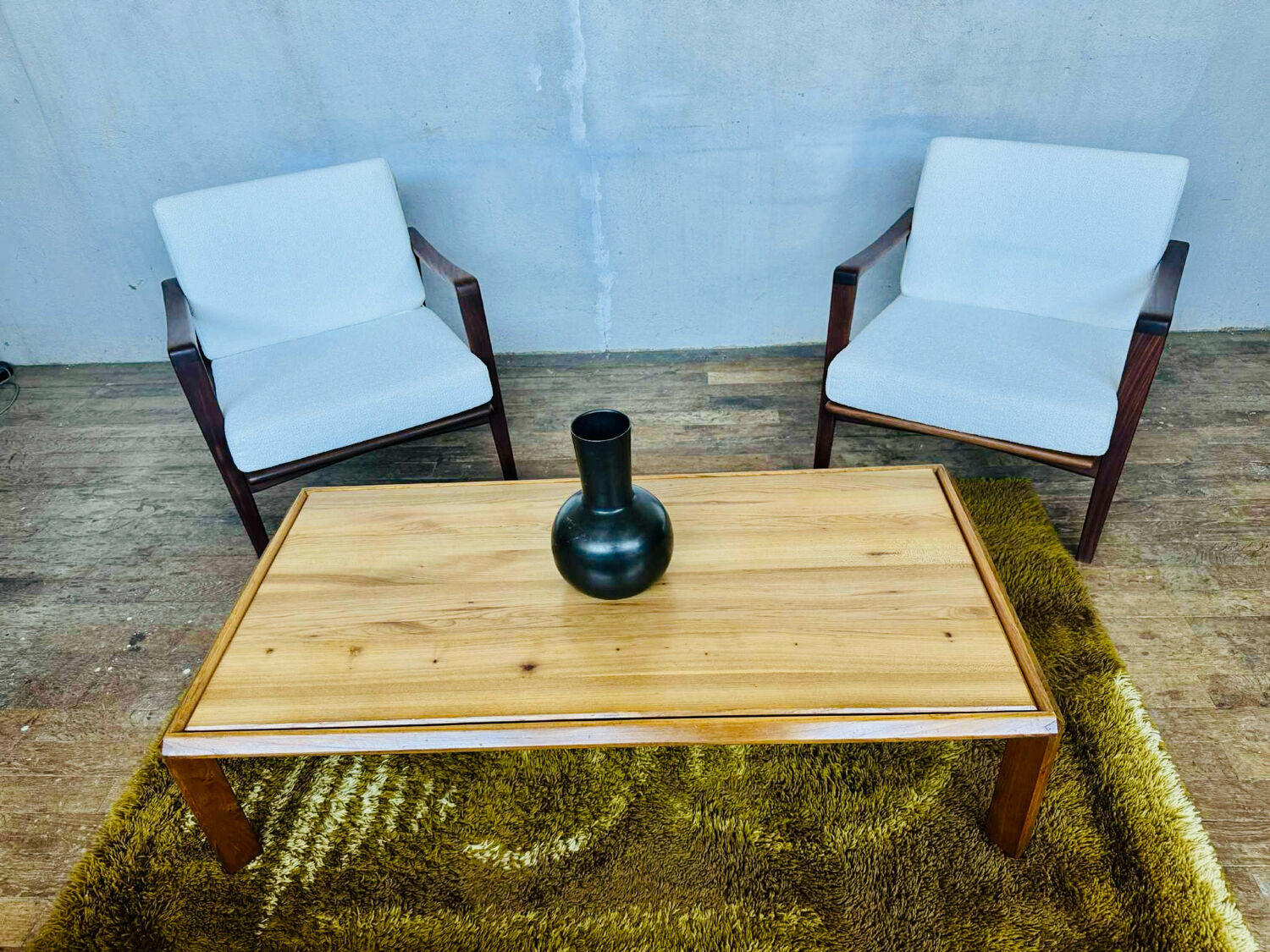 Pair of Arne Wahl Iversen armchairs, 1960s