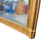 Large gold mirror Louis Philippe 19th century 121/105