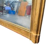Grand miroir doré Louis Philippe 19eme 121/105