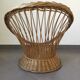 Rattan armchair