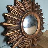 Miroir soleil sorcière 1950 42cm