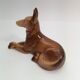 Saint Clement - Figurine - Resting Dog - Ceramic