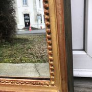 Miroir doré début XXème 101 x 35 cm
