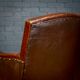 Antique club armchair