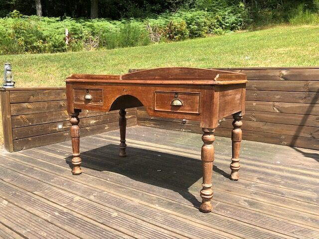 Indian desk in exotic wood Selency