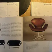 Fauteuil Swan d'Arne Jacobsen, Fritz Hansen