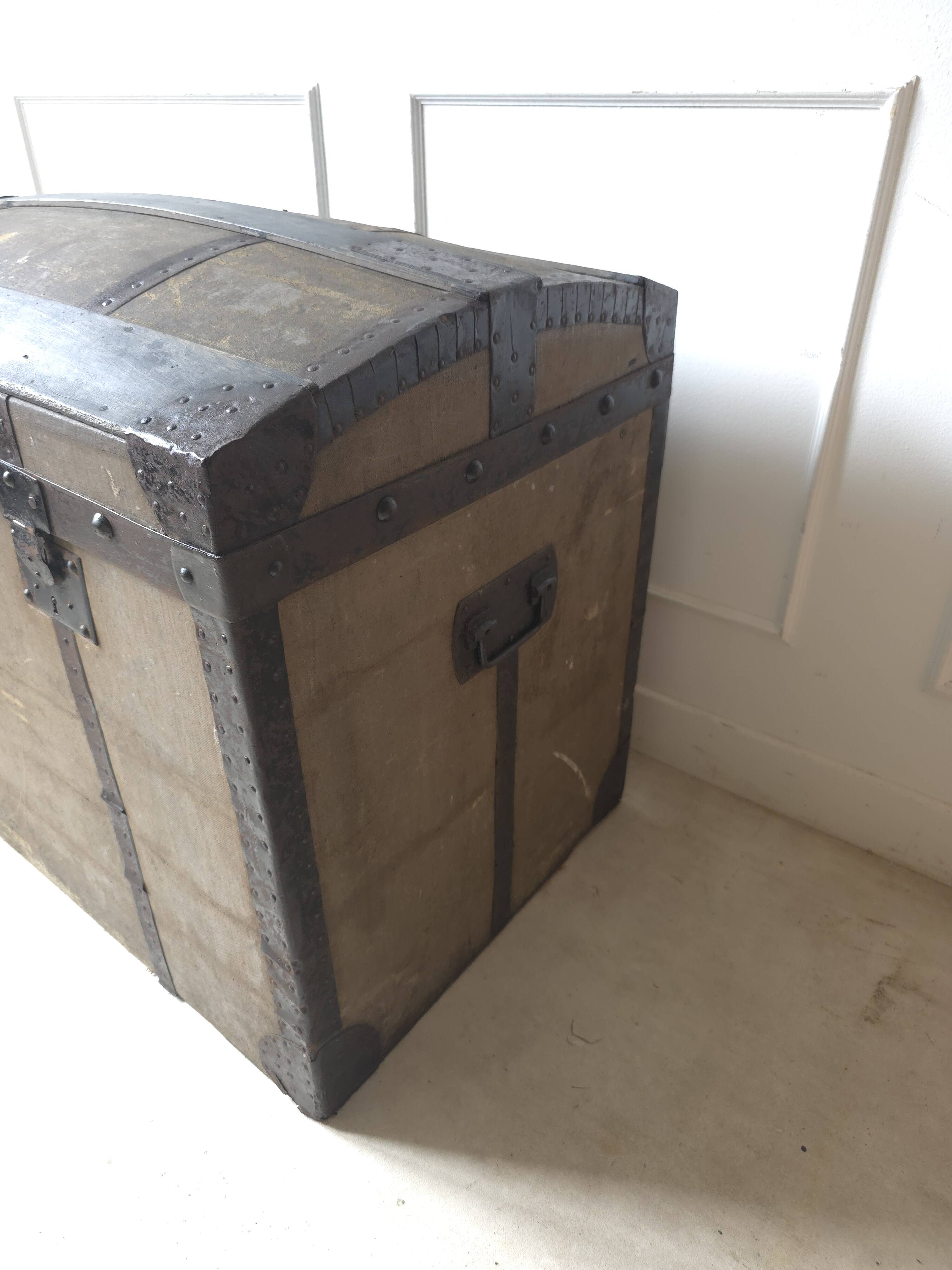 Antique wooden chest