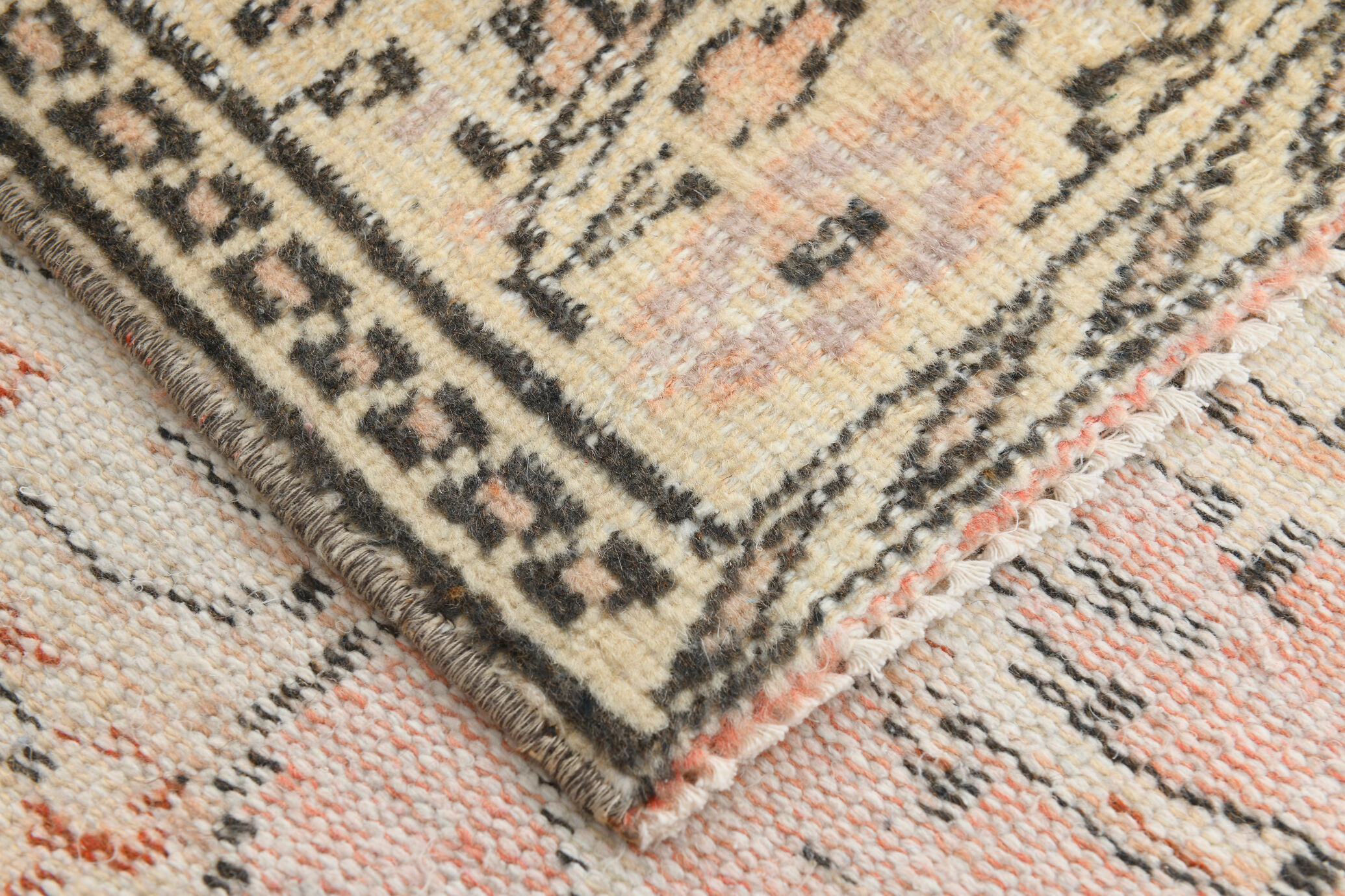 5x9 Madallion Pastel Vintage Rug, 263x160Cm