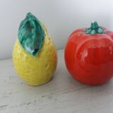 saliere poivrier citron tomate barbotine
