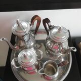 Coffee and tea tray service Les Étains du Manoir.