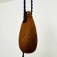 Oak Pendant Lamp with Counterweight by Uno and Östen Kristiansson