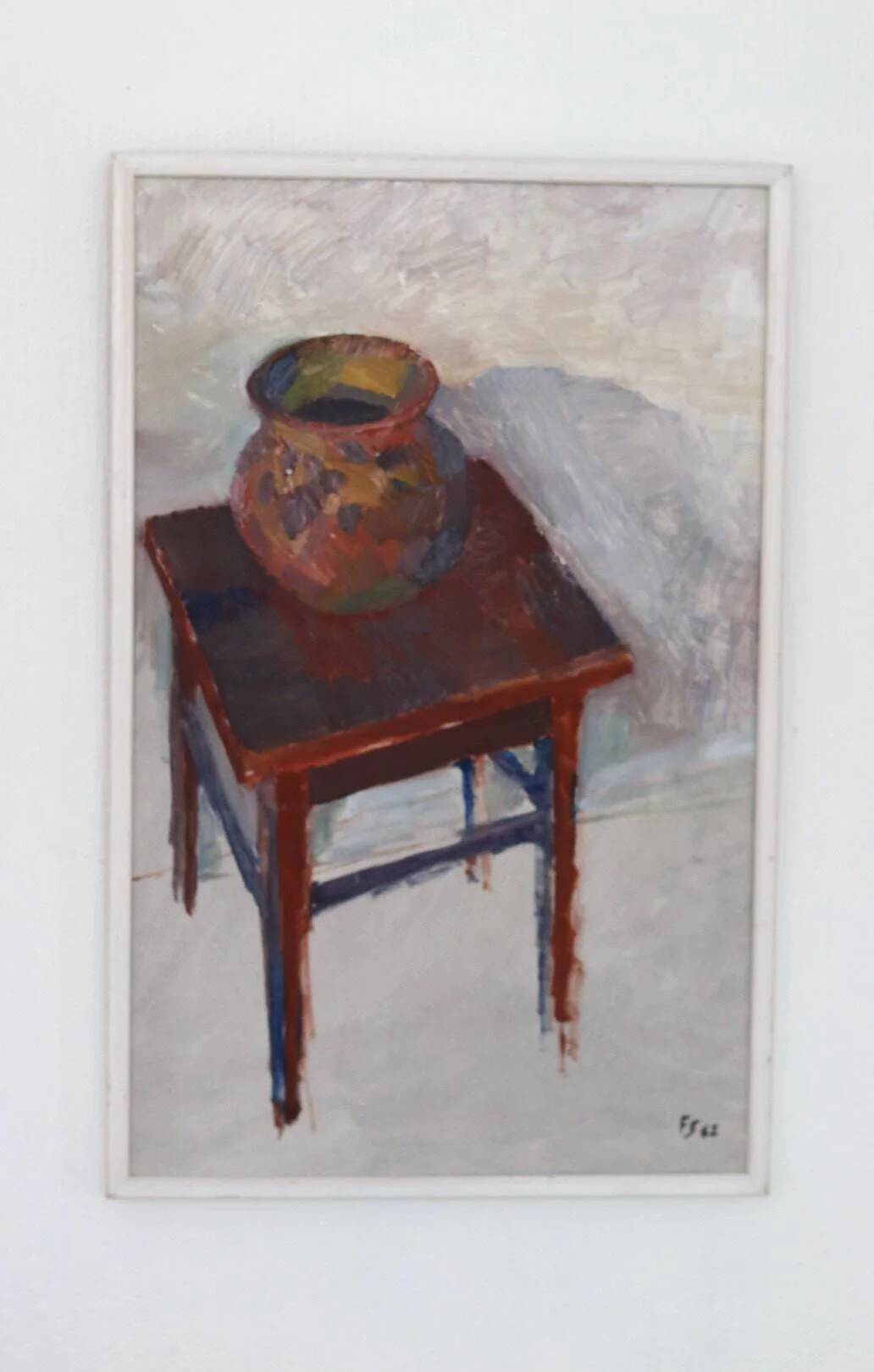 “Krukan (Pot on Table)” by Fritz Sjöström