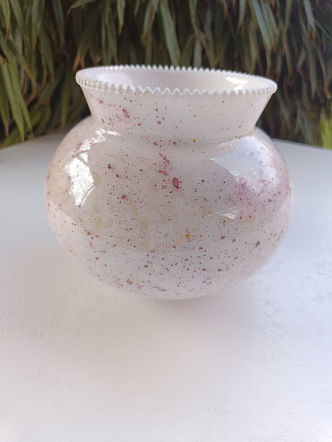 Suspension en opaline