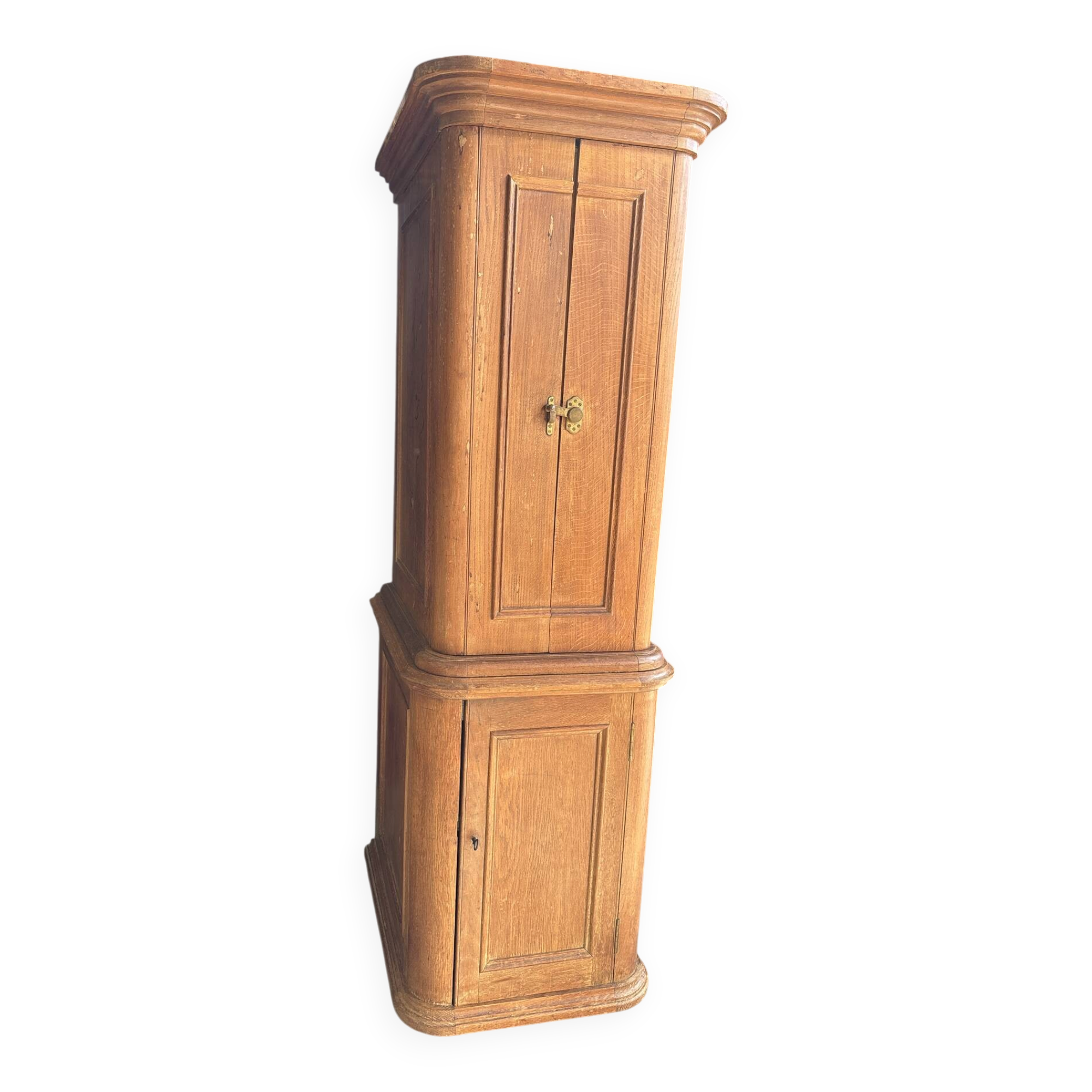 Exceptional old sacristy furniture in oak – 19th century