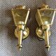 Pair of lantern sconces