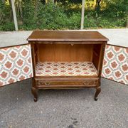 Louis XV buffet TV bar in oak 1970