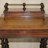 Pair of fully restored antique Davenport desks.