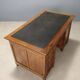 Bureau Liberty en acajou avec cuir et incrustations