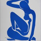 Henri Matisse: Blue Nude III, signed lithograph
