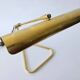 Rare Midcentury Brass Table or Desk Lamp OMI, Office or Bank, Germany, 1970s
