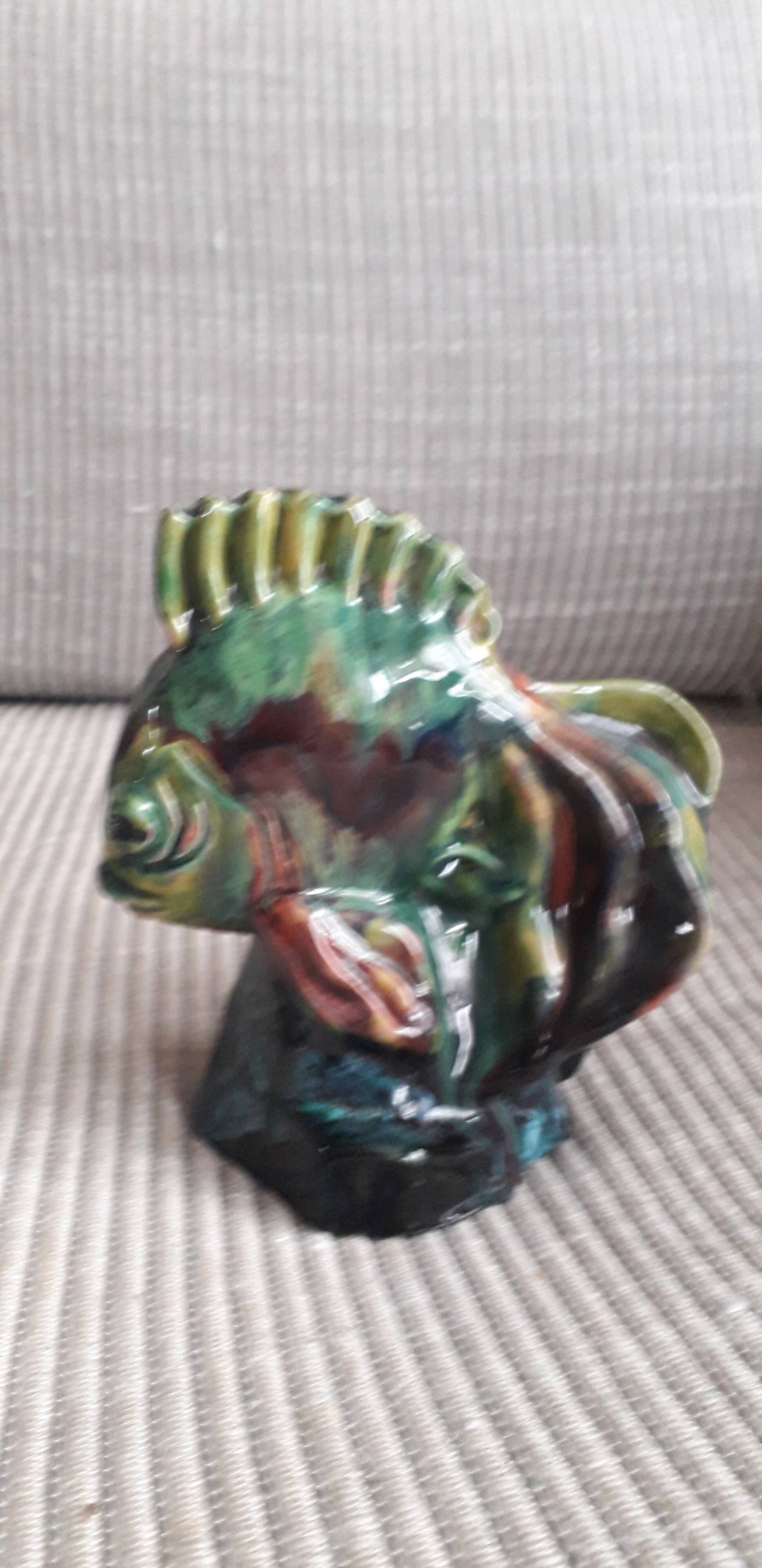 Vintage ceramic fish Vallauris