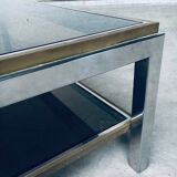 Hollywood Regency Flaminia Two Tier Coffee Table, France, 1970s