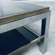 Hollywood Regency Flaminia Two Tier Coffee Table, France, 1970s
