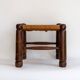 Footrest or low stool, 40s-50s