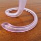 Old blown glass cornucopia vase