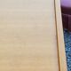 Vintage chest of drawers from the 60s in blond oak 4 drawers conical feet