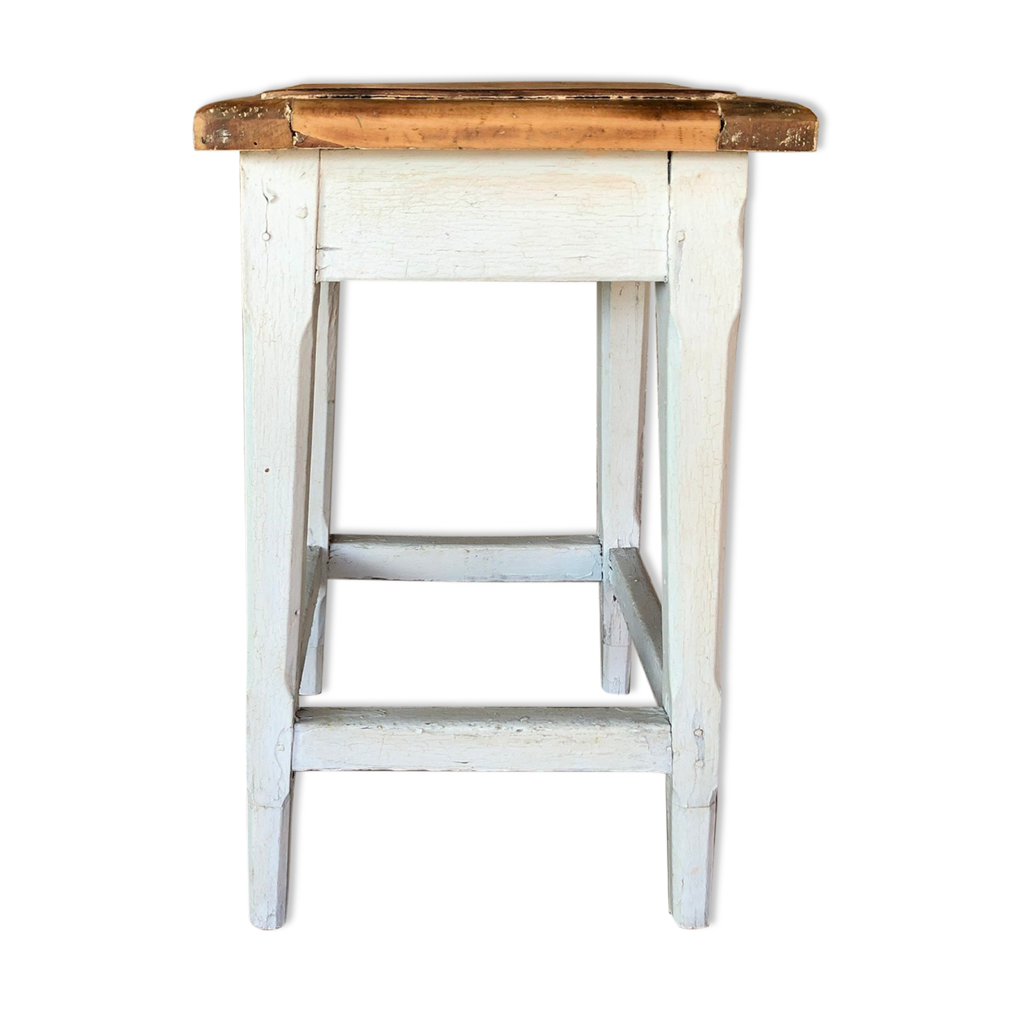 Vintage oak farmhouse stool Circa 50