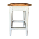 Vintage oak farmhouse stool Circa 50