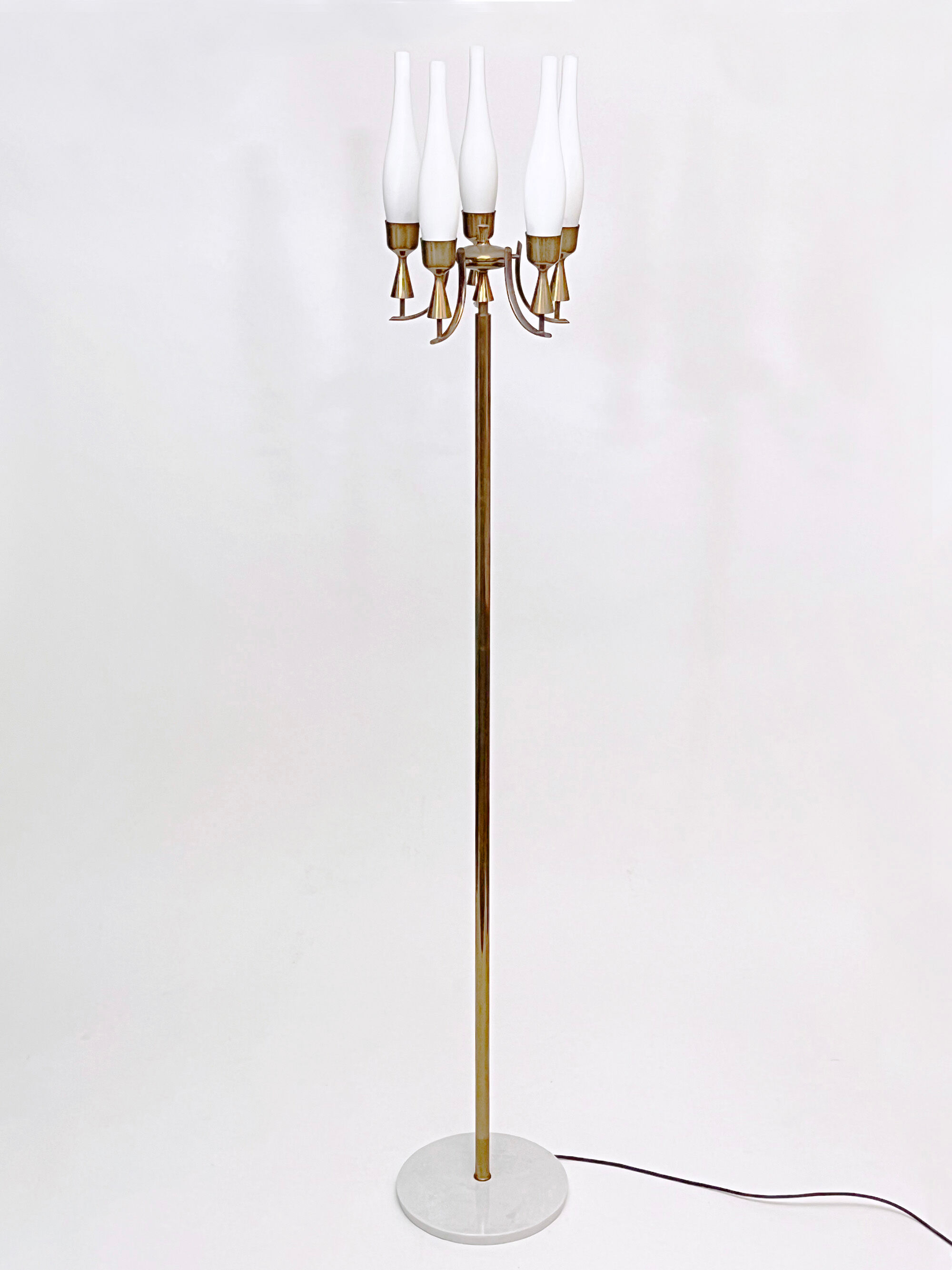 Lampadaire mod. 12635 design par Angelo Lelii pour Arredoluce 1957