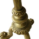 Superb large pair of 19th century candlestick lamps.