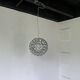 Space age aluminum pendant light, 1970s