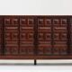 Vintage Spanish brutalist sideboard credenza 1970s