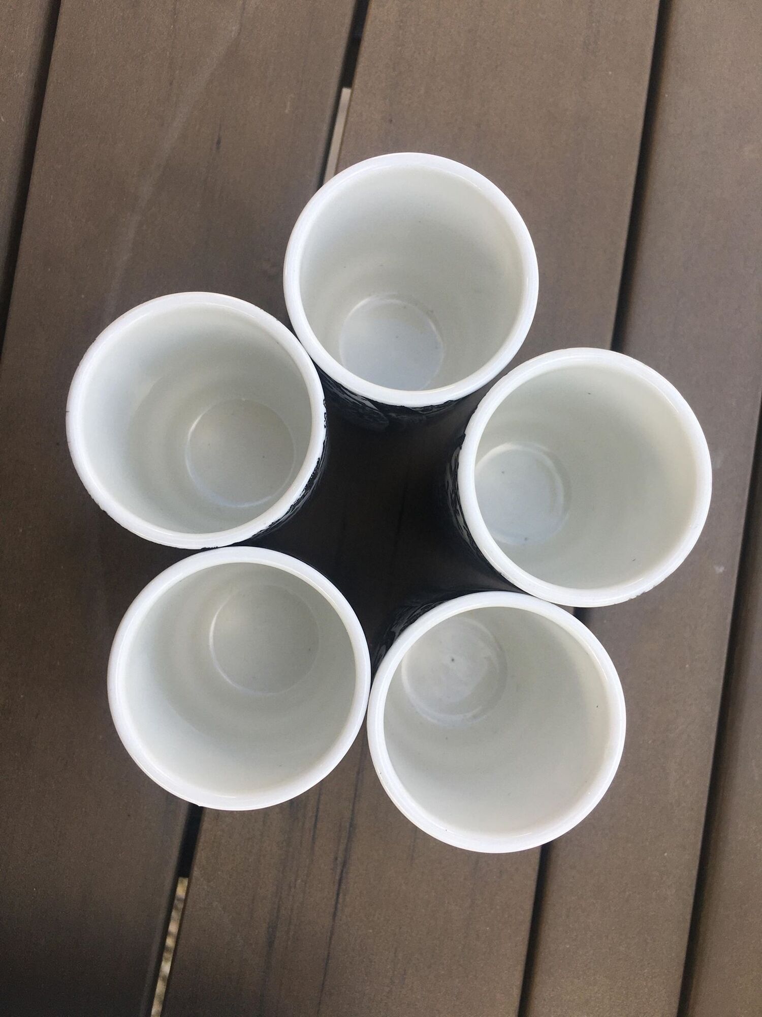 Liquor service porcelain de Villeroy - Boch, Artemis model, "The Hunt" theme (7 pieces)
