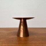 Handmade German copper candlestick from the mid-century by AWD, 1960s.