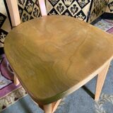 Suite of 12 bistro chairs model "Banana" Luterma