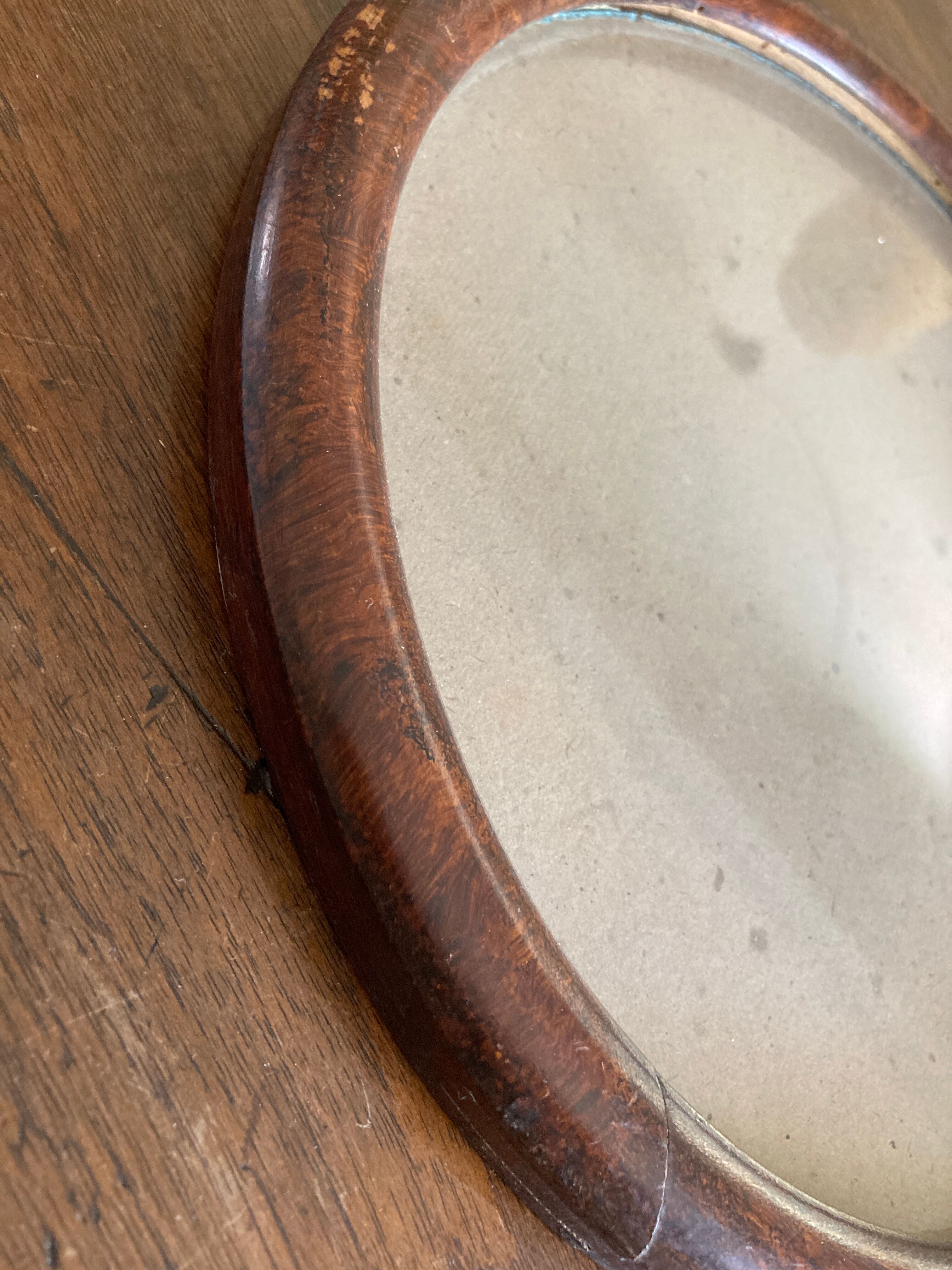 Old round frame early twentieth century