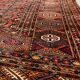 Turkmen tekke main carpet, 290x240 cm